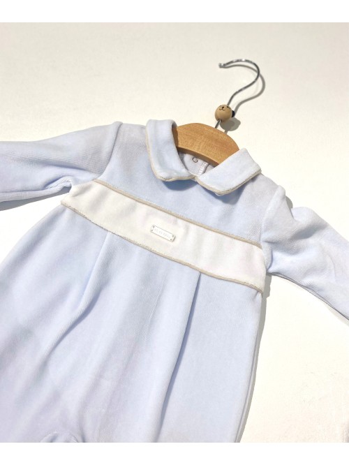 Tutina blues baby neonato
