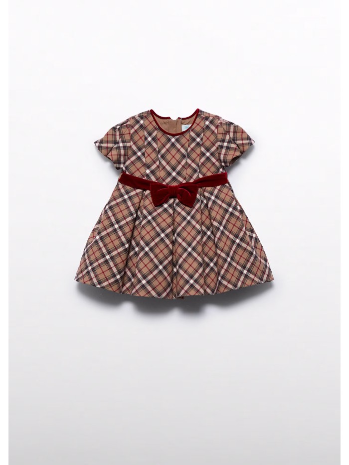 Abito quadri abel&lula baby bimba