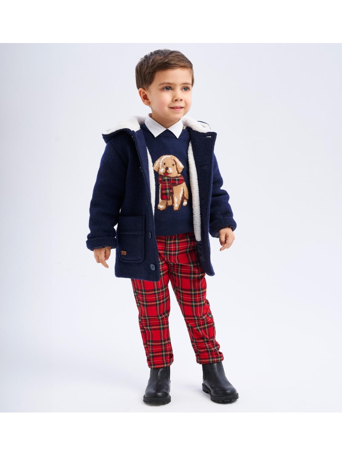 Pant scozzese ido baby e bimbo