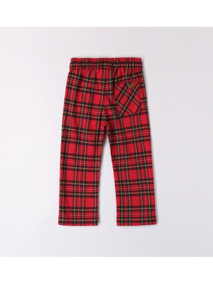Pant scozzese ido baby e bimbo
