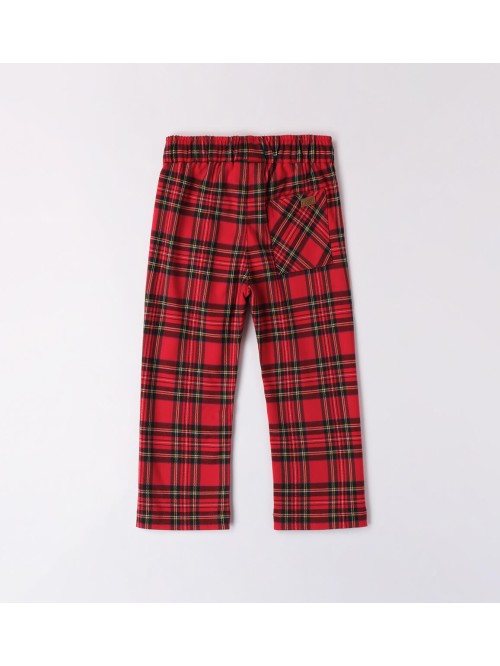 Pant scozzese ido baby e bimbo