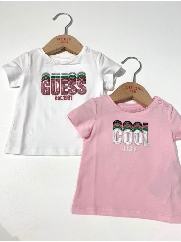 T-shirt guess? baby e bimba
