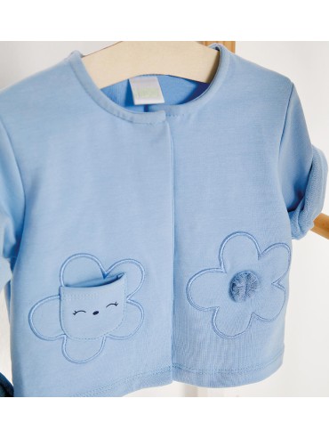 Giacchina felpa miniido neonata