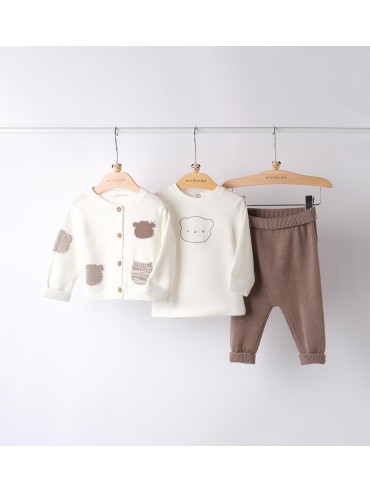 Completo 3pz minibanda neonato