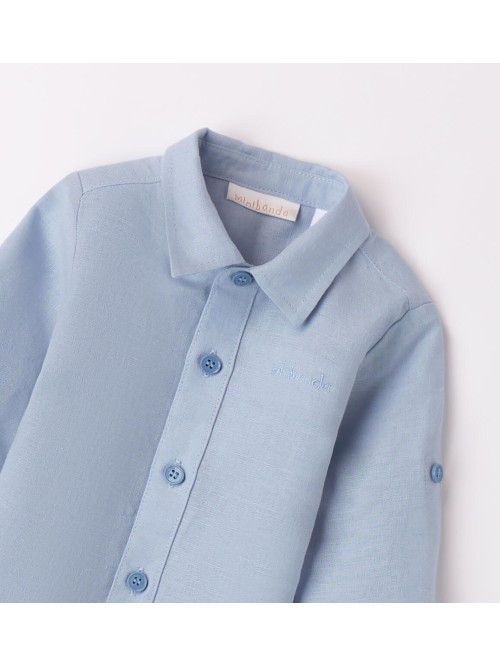 Camicia ml minibanda neonato