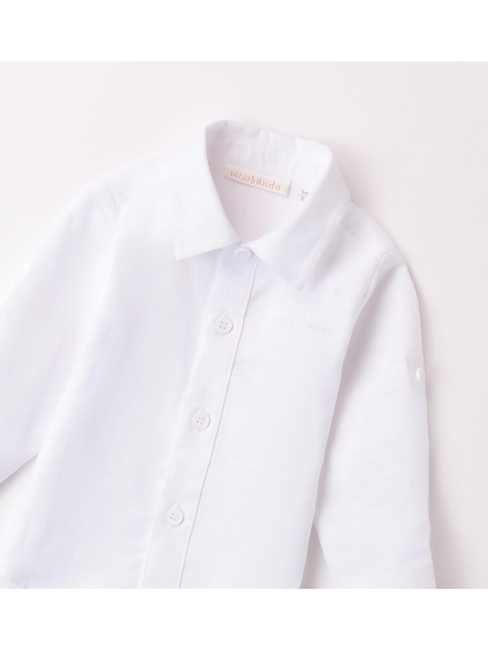 Camicia ml minibanda neonato