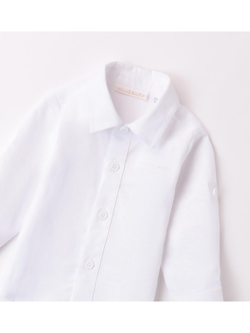Camicia ml minibanda neonato