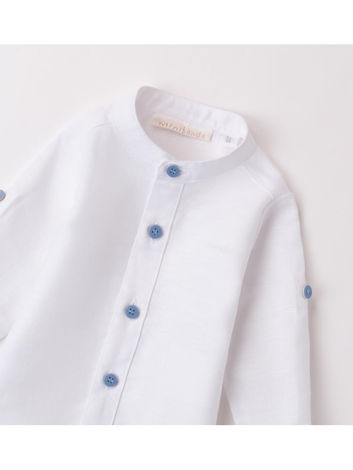 Camicia ml minibanda neonato