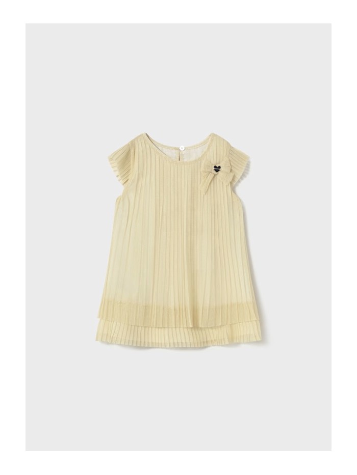 Abito tulle plisse'mayoral baby bimba