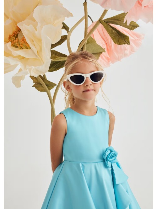 Abito mikado volant abel&lula bimba