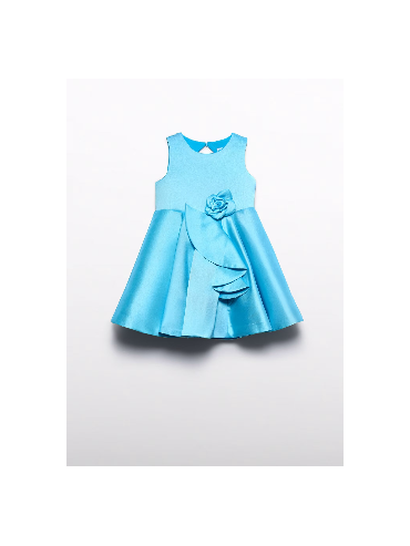 Abito mikado volant abel&lula bimba 2