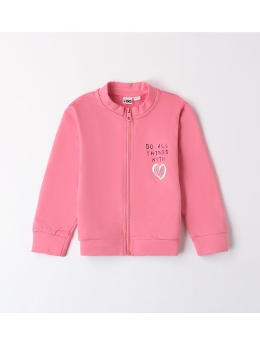 Felpa aperta zip ido baby e bimba