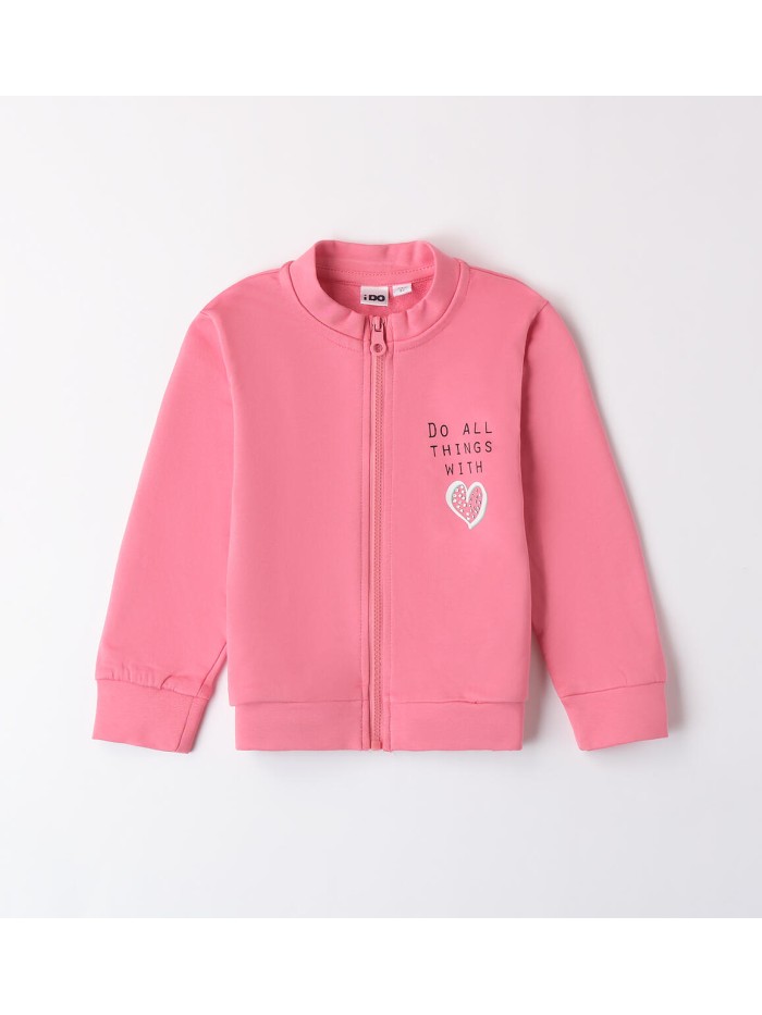 Felpa aperta zip ido baby e bimba