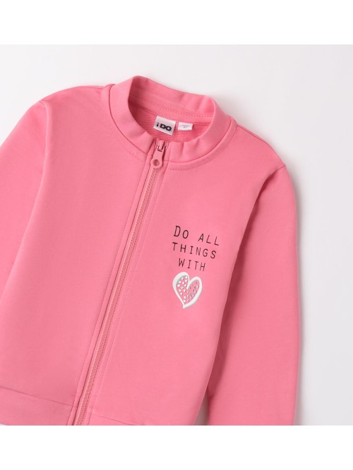 Felpa aperta zip ido baby e bimba