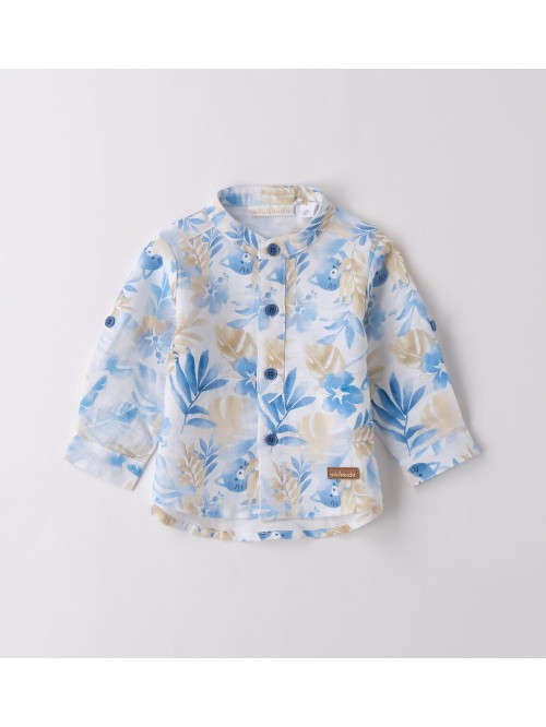 Camicia ml minibanda neonato