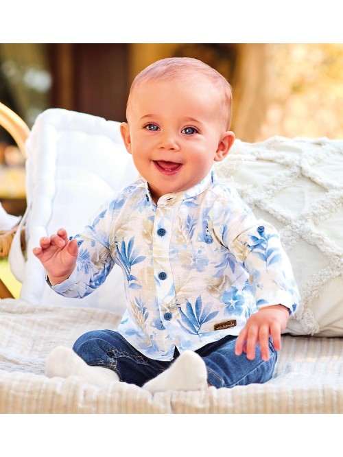 Camicia ml minibanda neonato