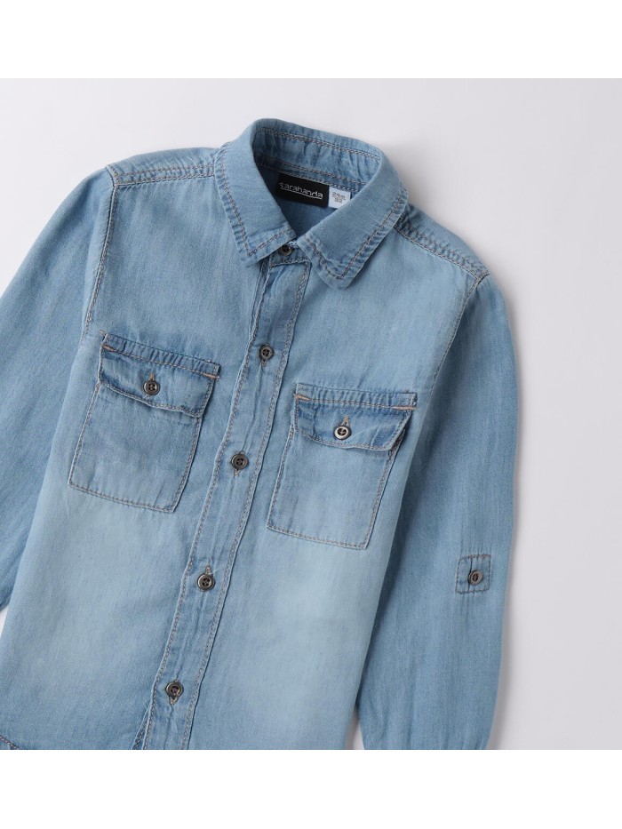 Camicia jeans sarabanda baby e bimbo
