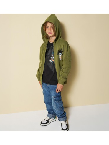 Jeans cargo sarabanda junior