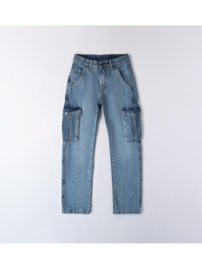 Jeans cargo sarabanda junior