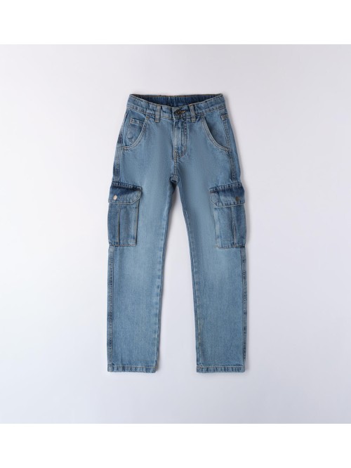 Jeans cargo sarabanda junior