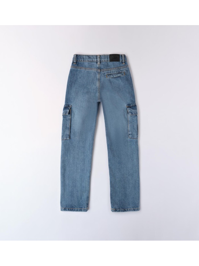 Jeans cargo sarabanda junior