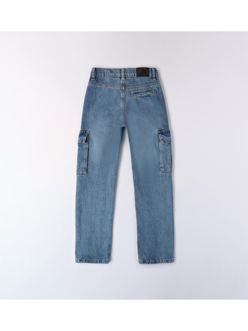 Jeans cargo sarabanda junior