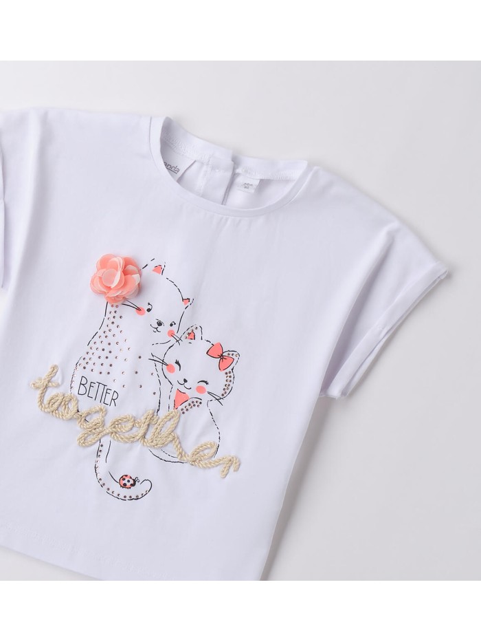 T-shirt sarabanda baby e bimba