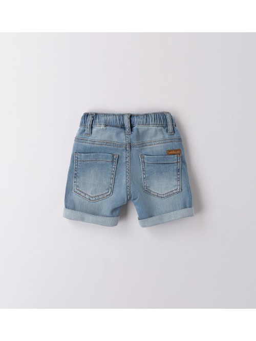 Jeans corto minibanda neonato