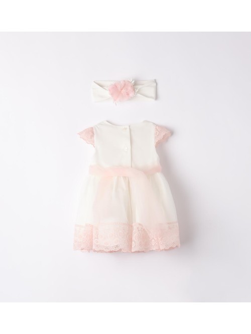 Vestina battesimo minibanda neonata