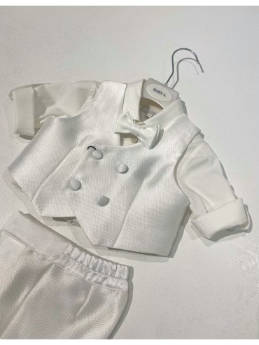 Completo battesimo baby a 2