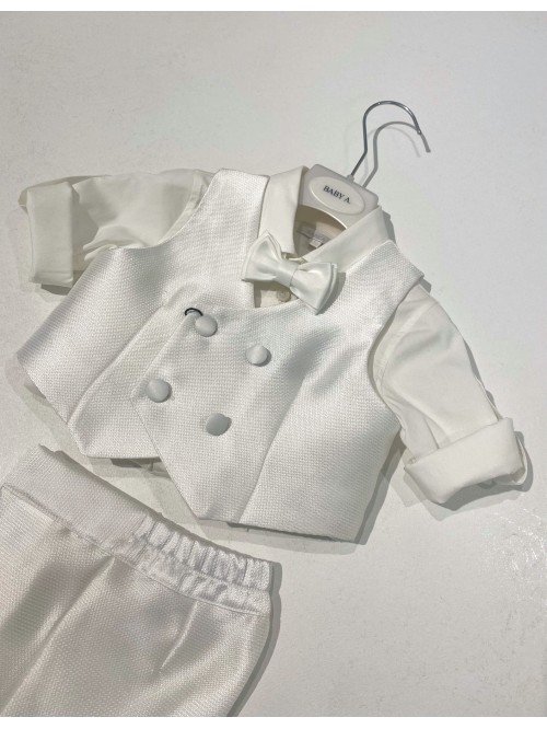 Completo battesimo baby a