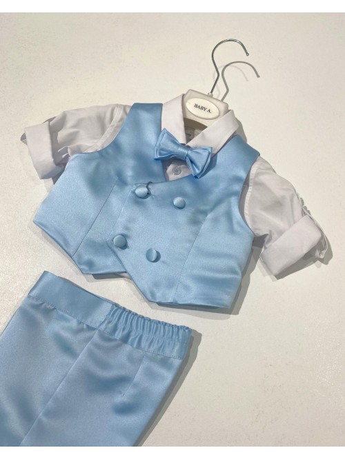 Completo battesimo baby a