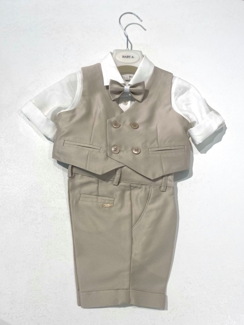 Completo battesimo baby a