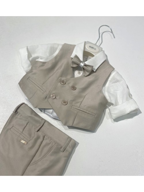 Completo battesimo baby a