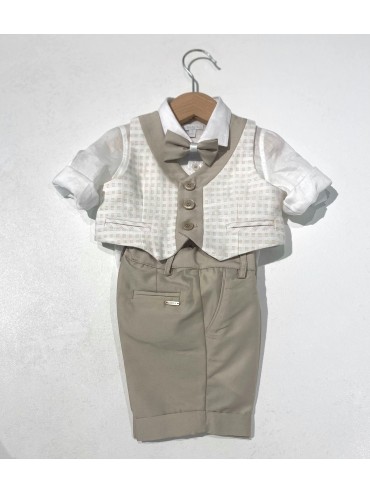 Completo battesimo baby a