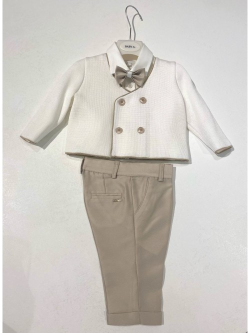 Completo battesimo baby a