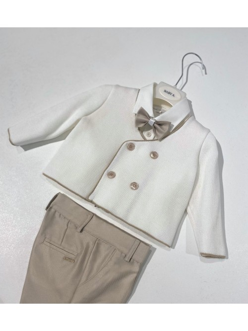 Completo battesimo baby a