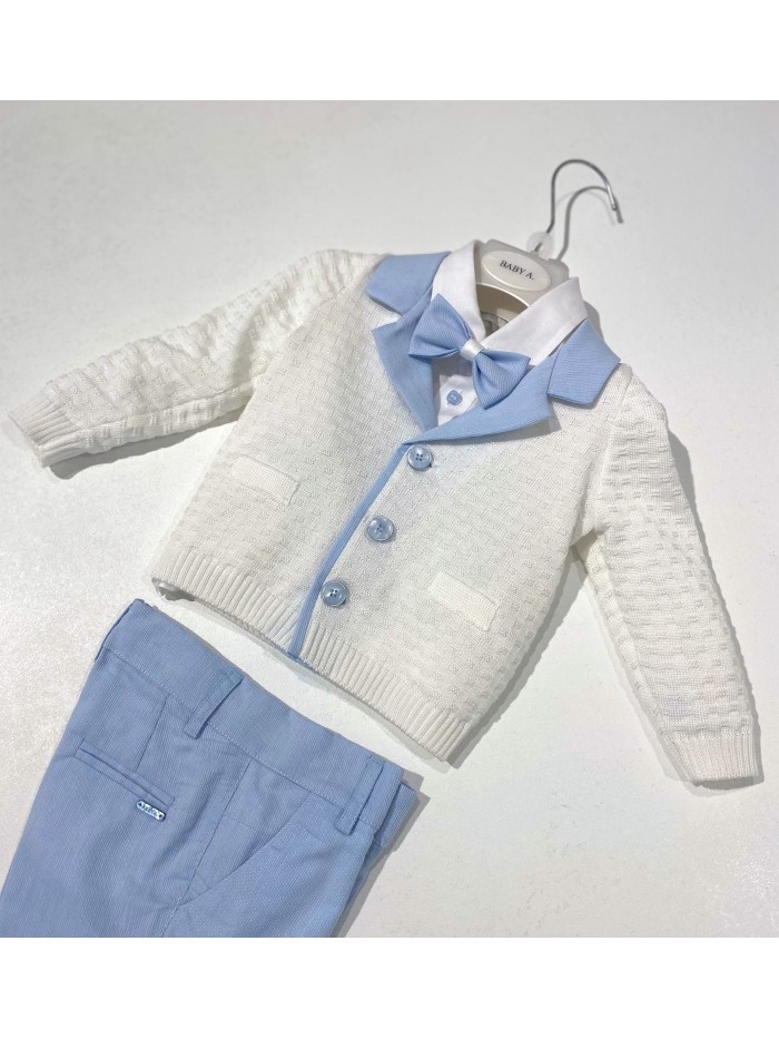 Completo battesimo baby a