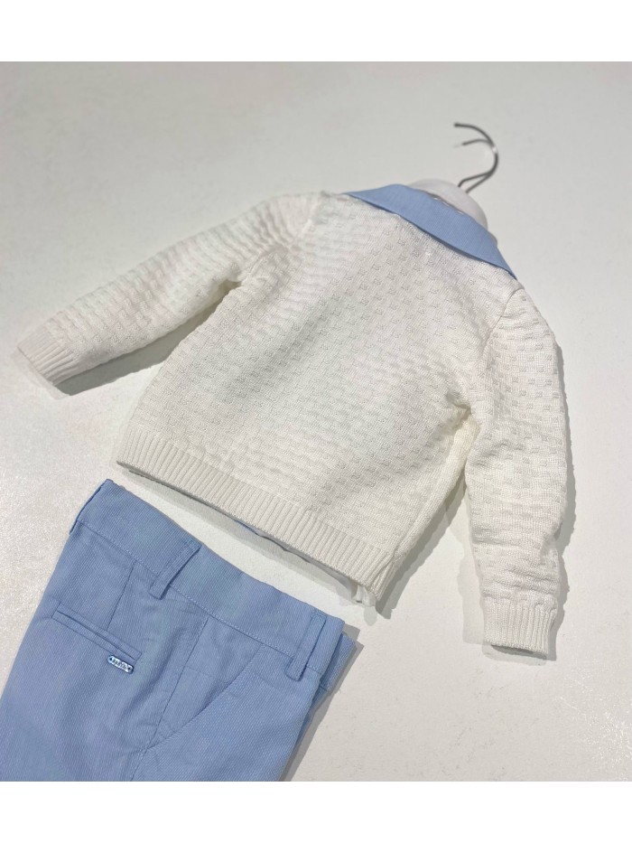 Completo battesimo baby a