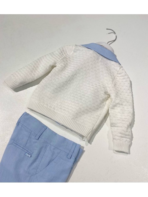 Completo battesimo baby a