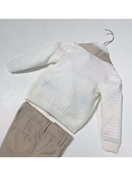 Completo battesimo baby a