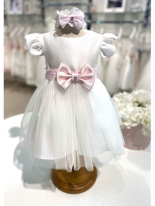 Vestina battesimo bella brilly roma