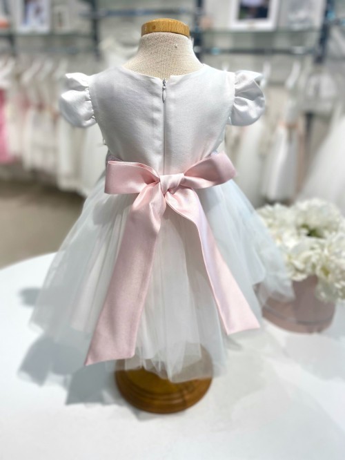 Vestina battesimo bella brilly roma