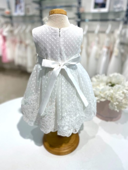 Vestina battesimo bella brilly roma