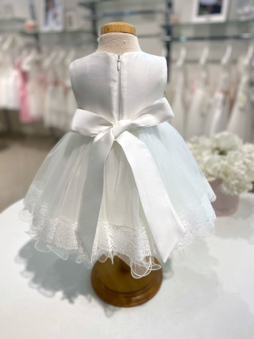 Vestina+fascia battesimo bella brilly roma