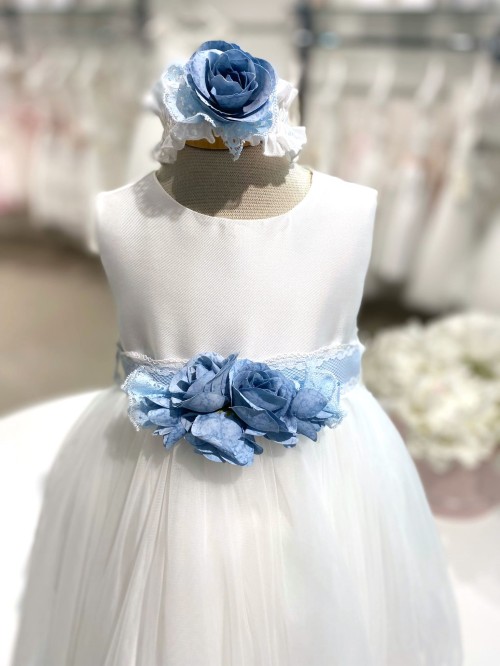 Vestina battesimo bella brilly roma