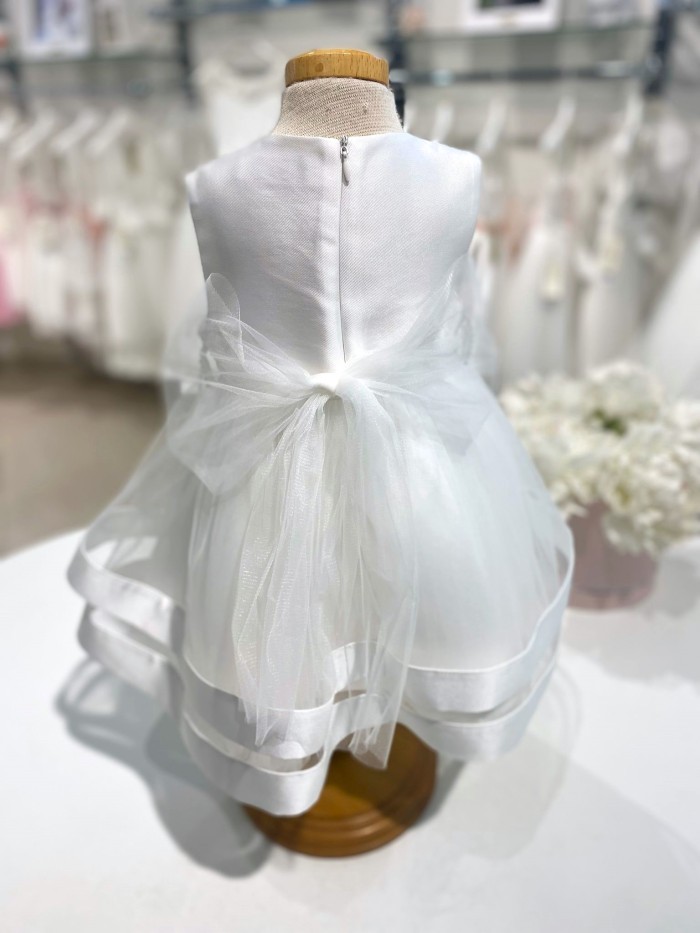 Vestina battesimo bella brilly roma