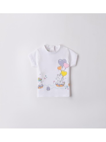 T-shirt idomini neonata