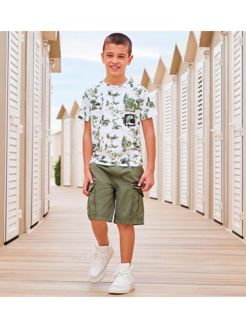 Pant corto cargo ido junior