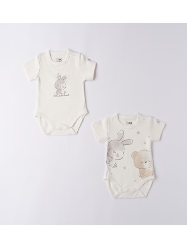 Set 2 pz  body idomini neonato 2